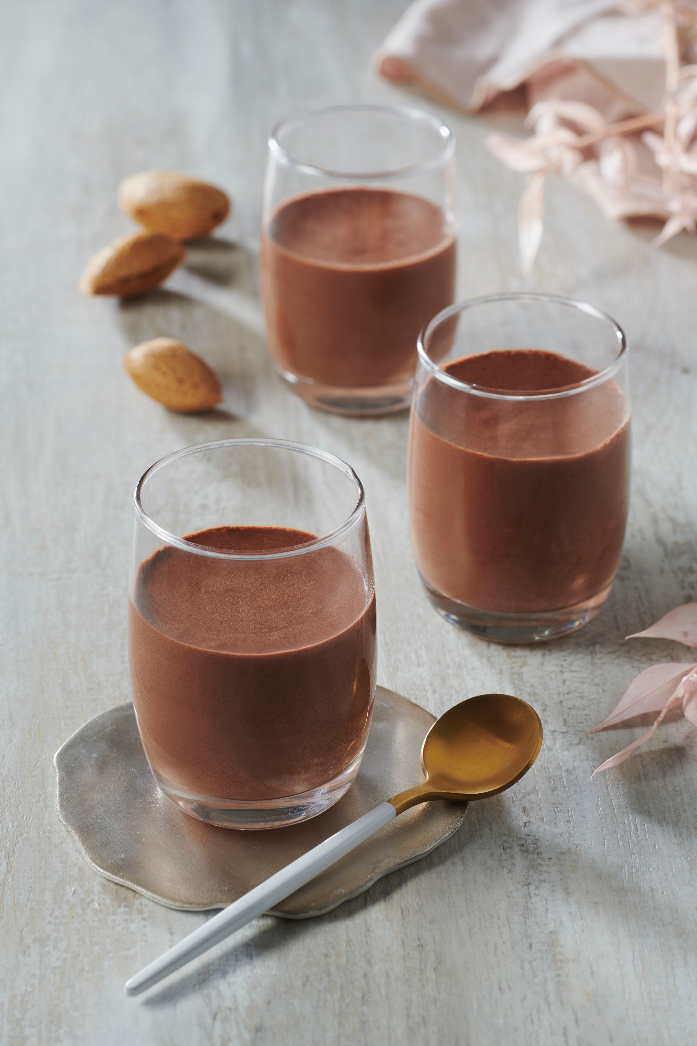 Very dark chocolate mousse from Grandma's recipe book – valrhona