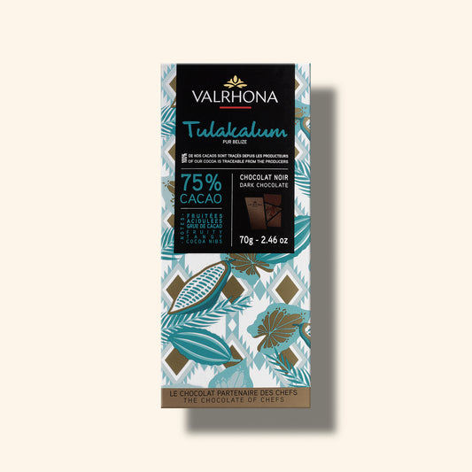 Dark Chocolate Bar Tulakalum 75 Percent Front Packaging