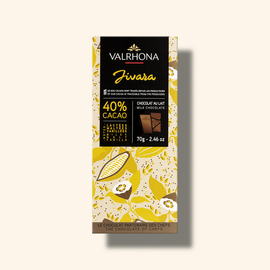 Milk Chocolate Bar Jivara 40 Percent Front Packaging
