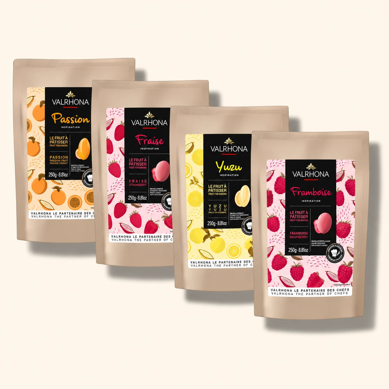 Inspiration Fruit Couverture Discovery Bundle 4-Pack – valrhona