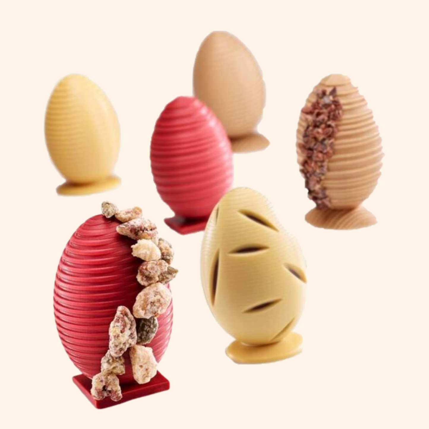 3 Egg Mold Collection Finished Product Option 1
