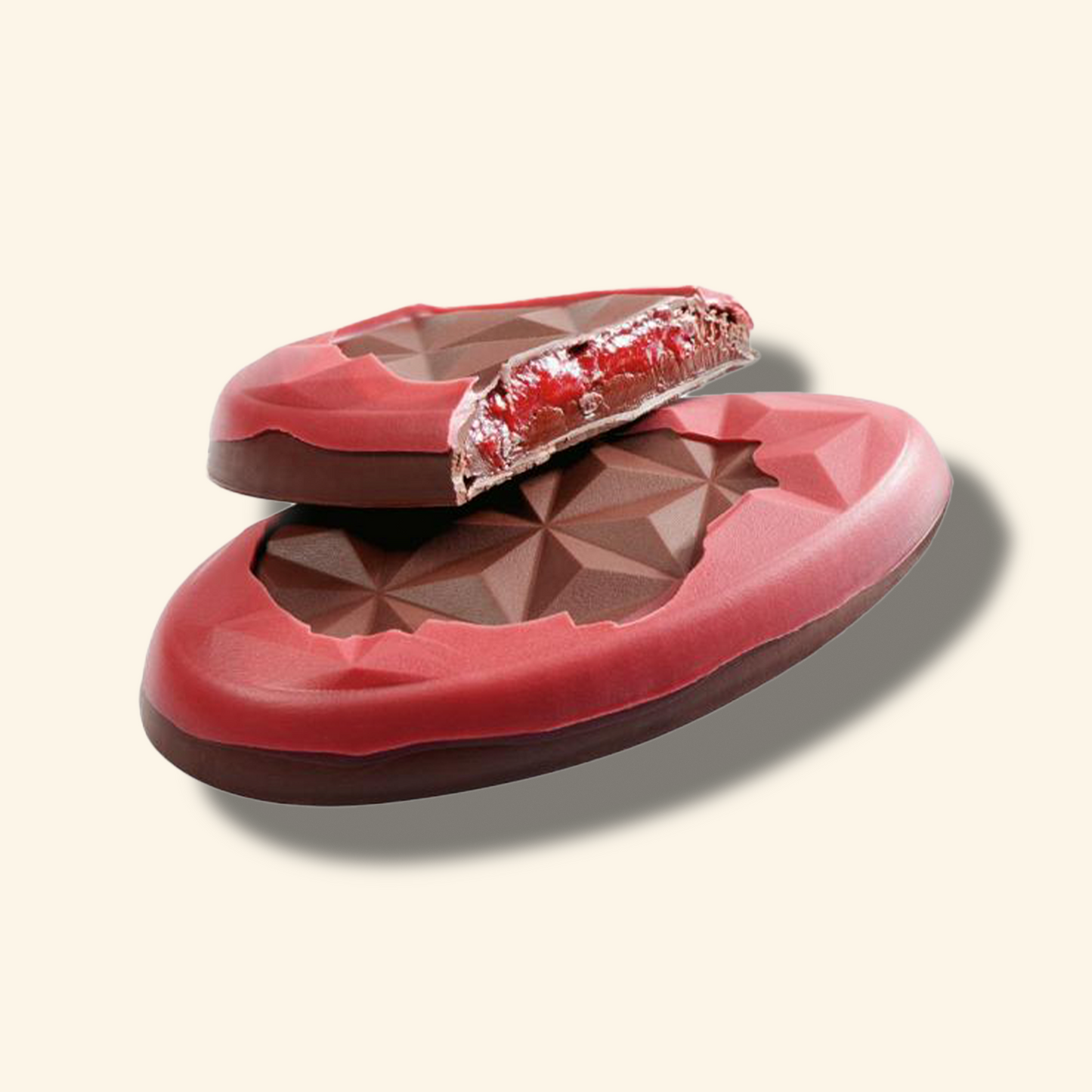 Geometric Egg Bar Mold Main Image With Shadow
