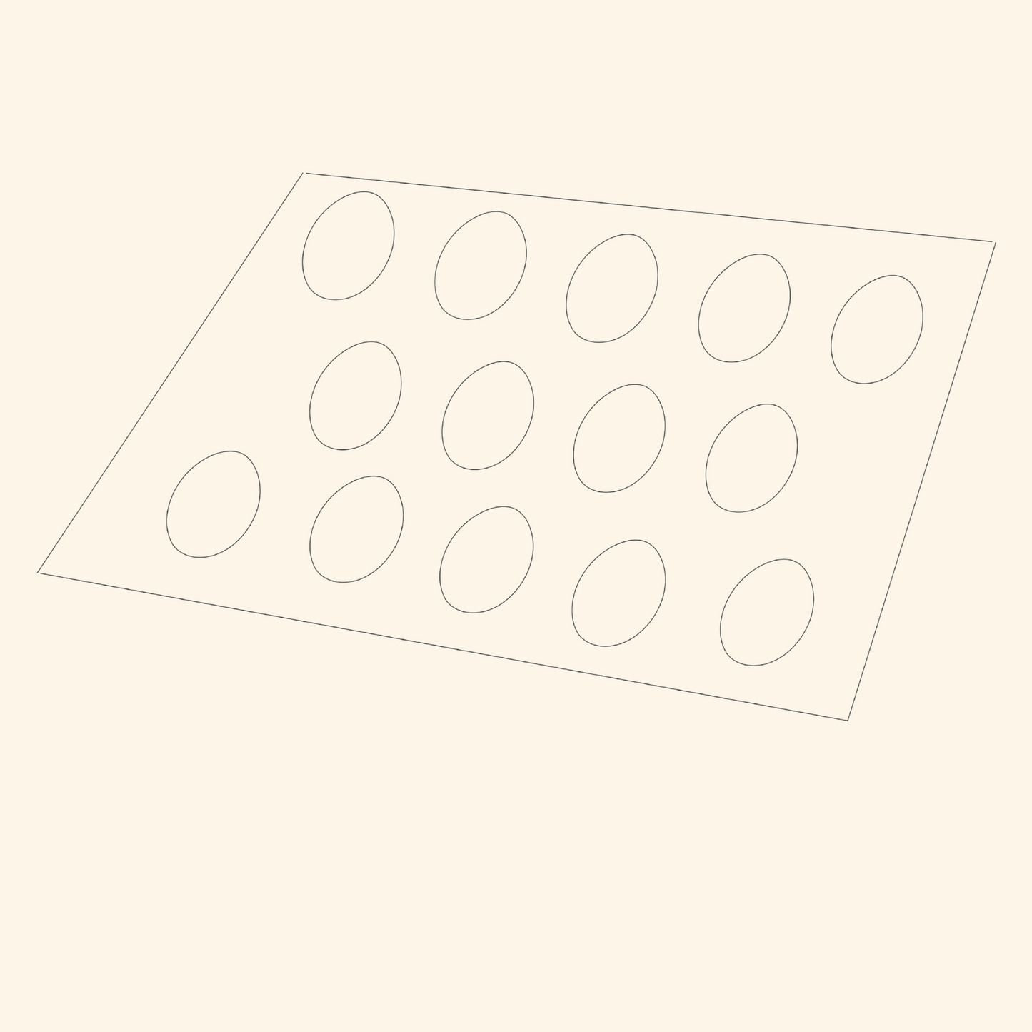 Half-Egg Mold Sketch