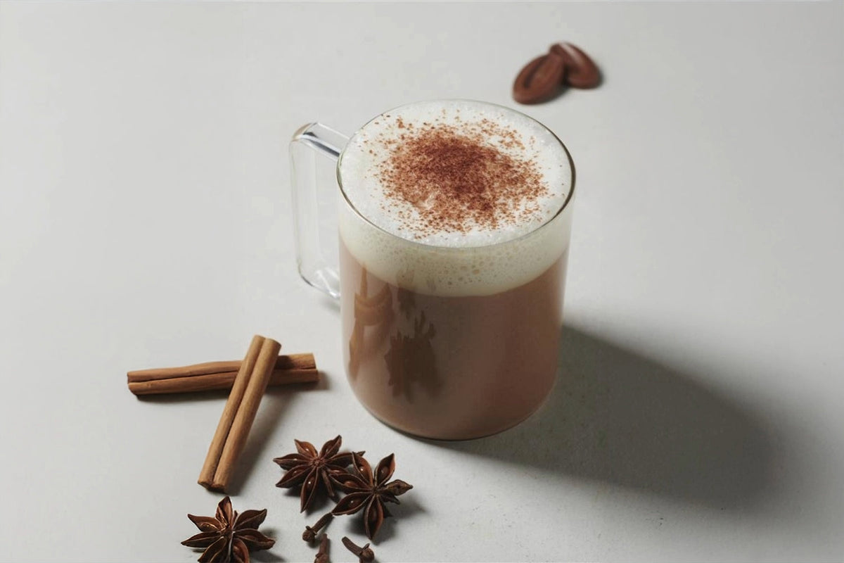 Velvety Vegan Latte with Amatika 46% Chocolate