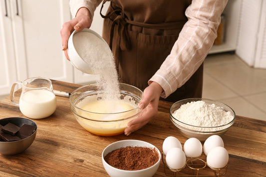 Baking with plant-based ingredients, replacing dairy and eggs in recipes