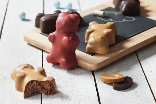 Chocolate marshmallow bears