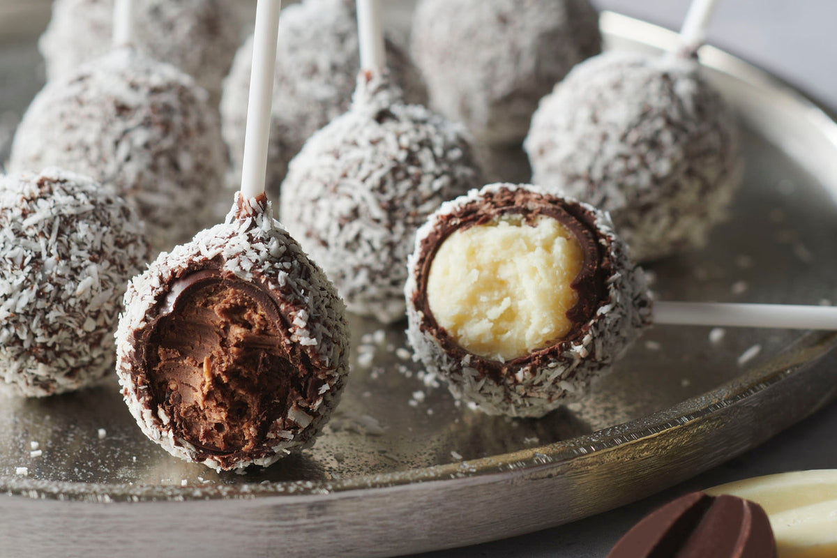 Cake pop tips and recipes with Valrhona chocolate