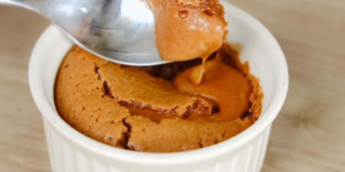 VEGAN “MILK” CHOCOLATE LAVA CAKE