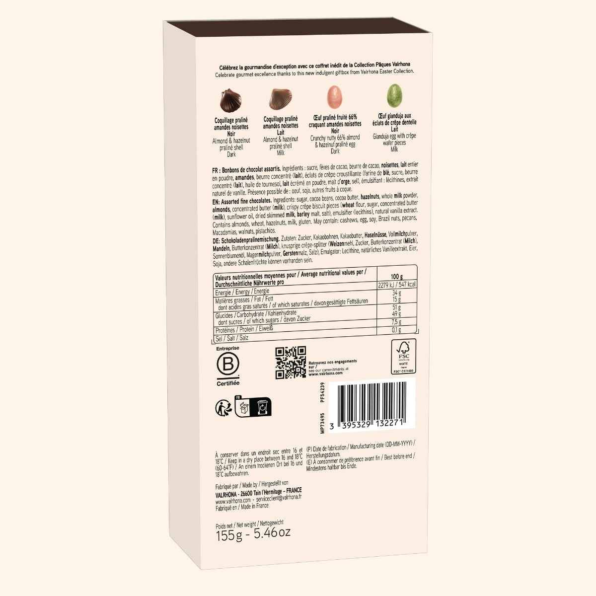 Valrhona Easter chocolate gift box