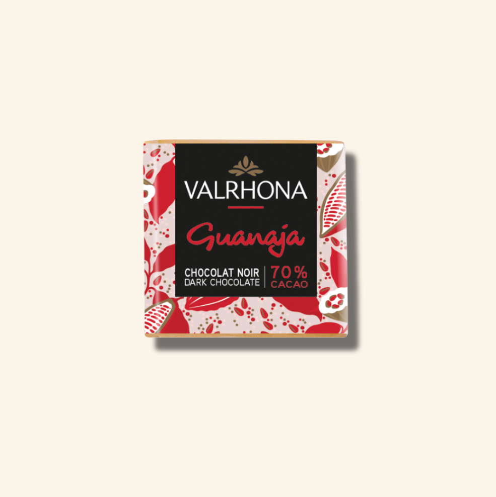 Box of 200 Dark Chocolate Squares Guanaja 70% - 2lb 3oz.