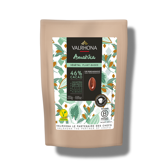Plant-Based Baking Milk Chocolate Amatika 46% - 8.8 oz