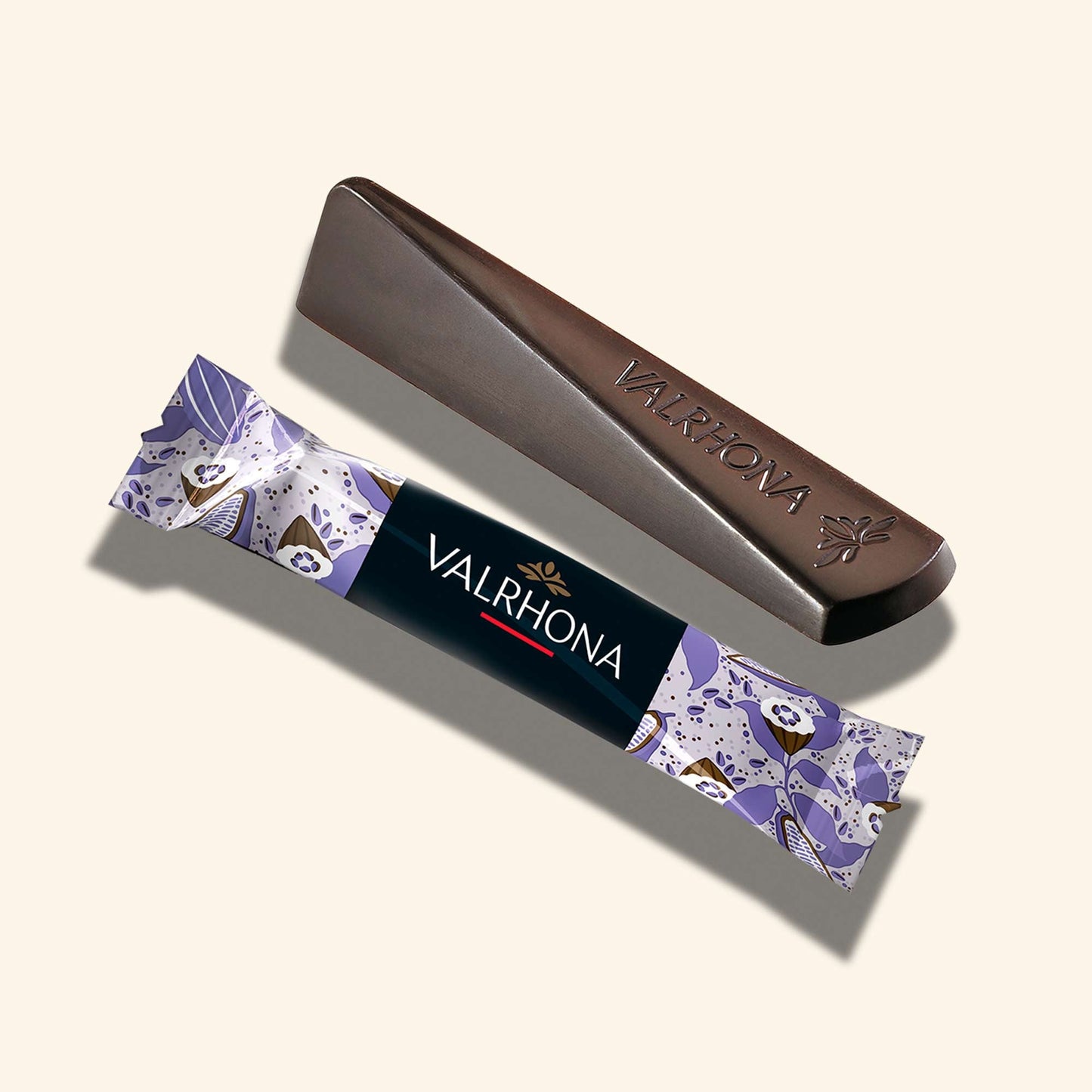 Box of 244 Dark Chocolate Sticks 61 Percent Individually Wrapped Front Packaging
