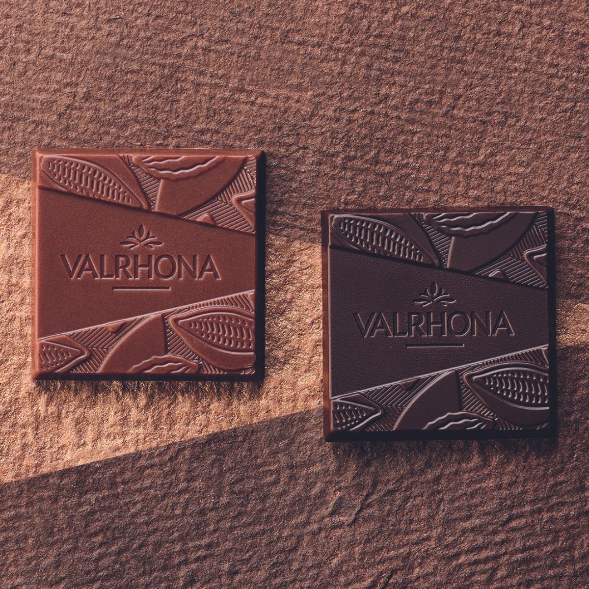 Box 50 Dark Milk Chocolate Squares  Product Zoom