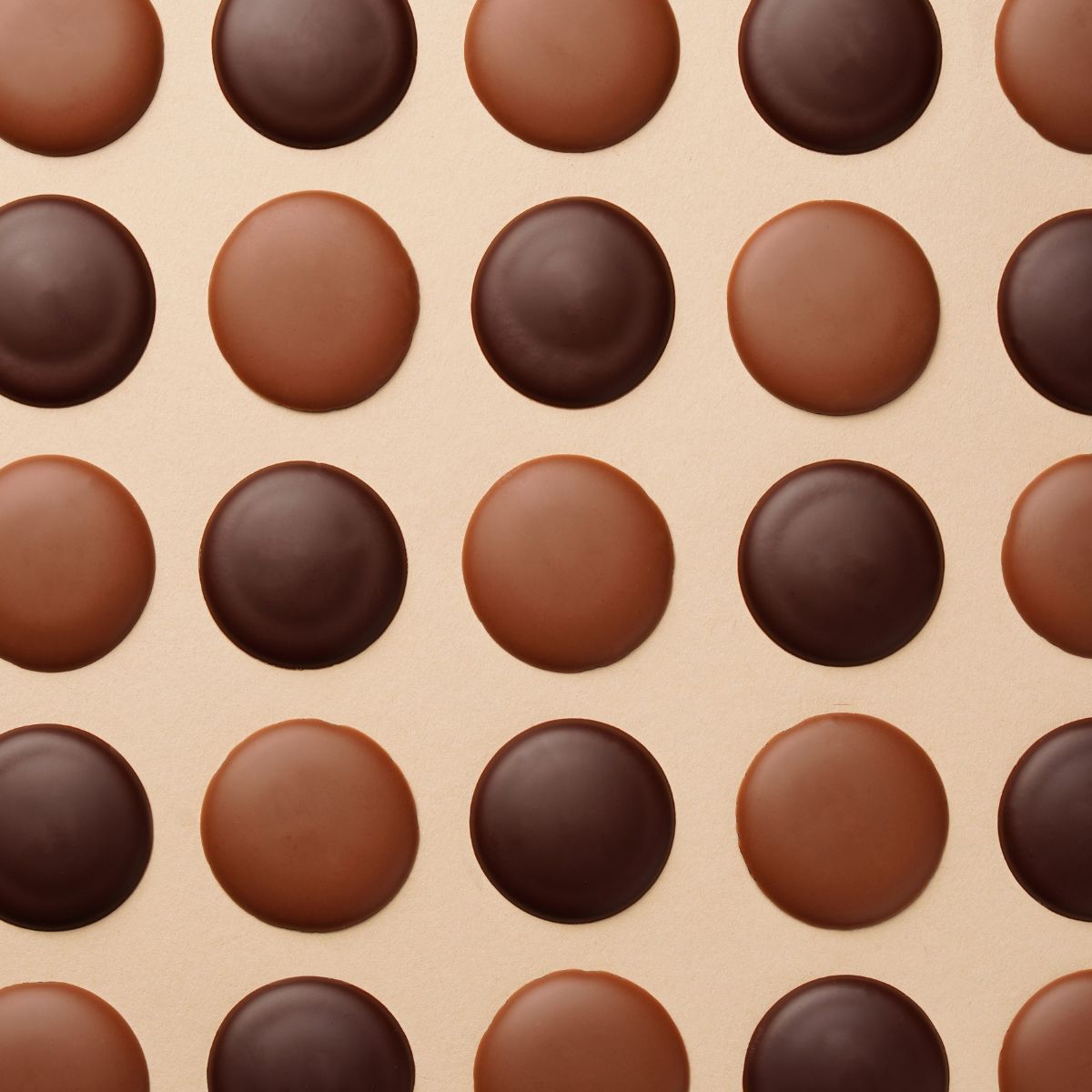 Holiday Gift Box, Fine Chocolate Palets - 2.8oz