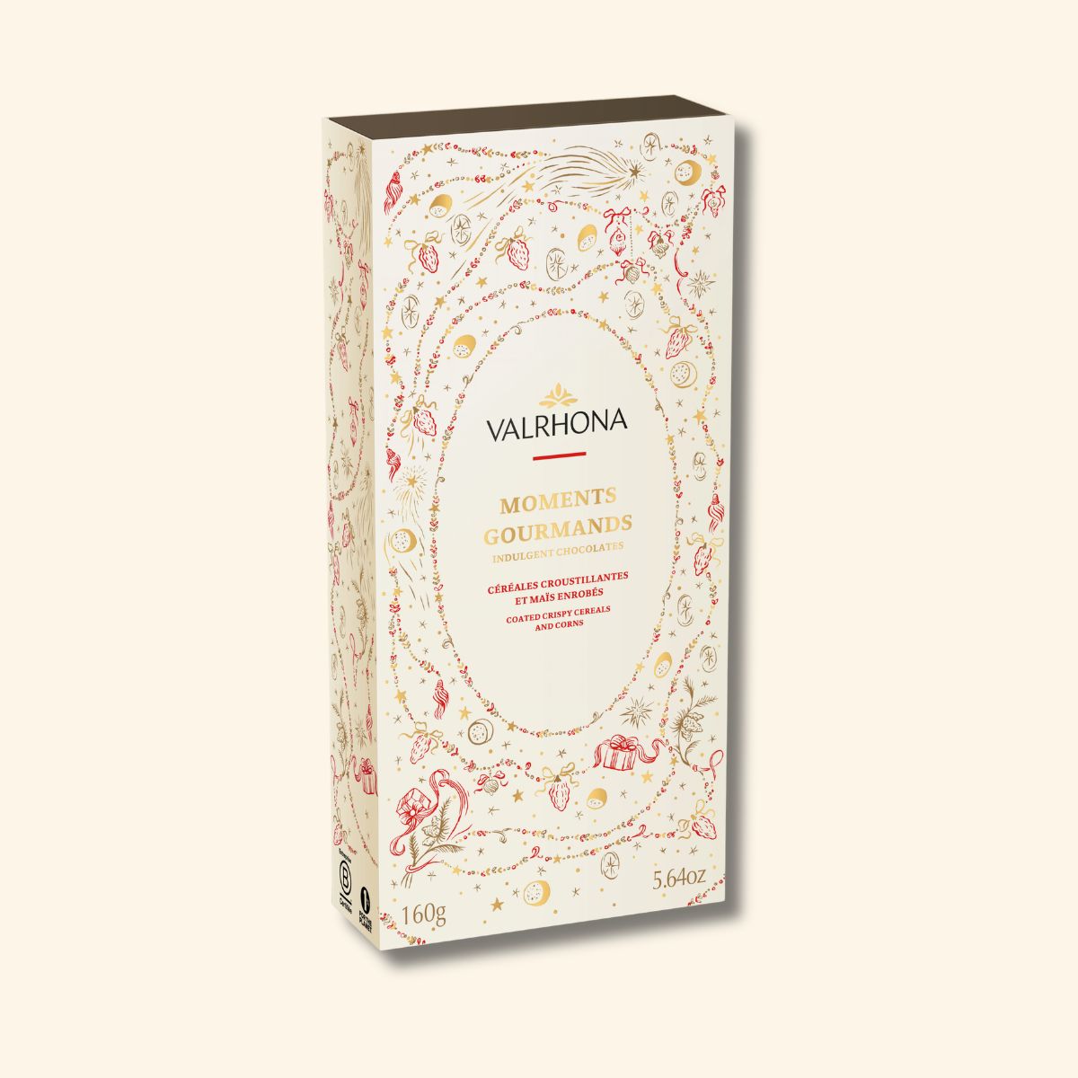 Gourmet Moments Holiday Gift Box, Fine Chocolates - 5.6oz