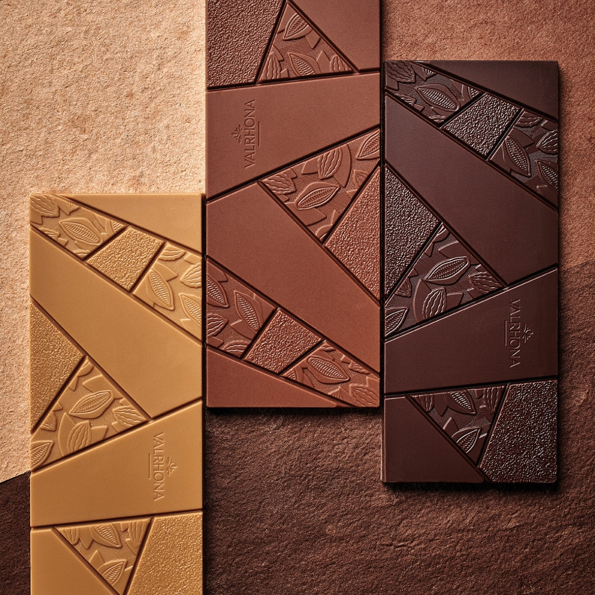 Gift Box 6 Dark Milk Dulcey Chocolate Bars Product Zoom
