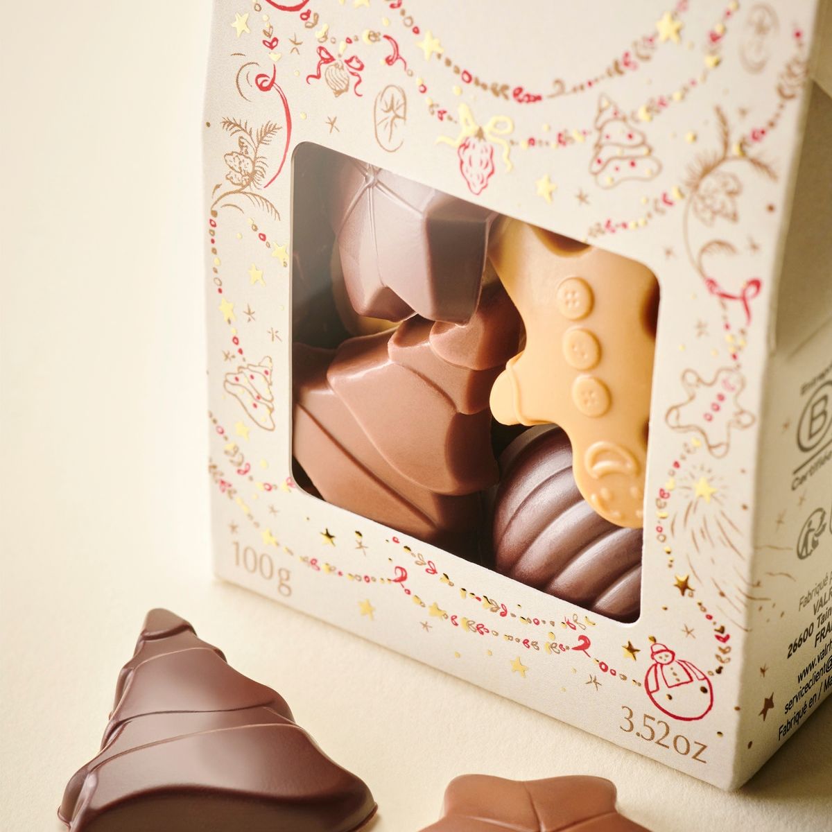Holiday Chocolate Treats Case - 3.5oz