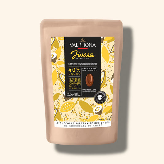 Milk Baking Chocolate Jivara 40 Percent Small Bag Front Packaging