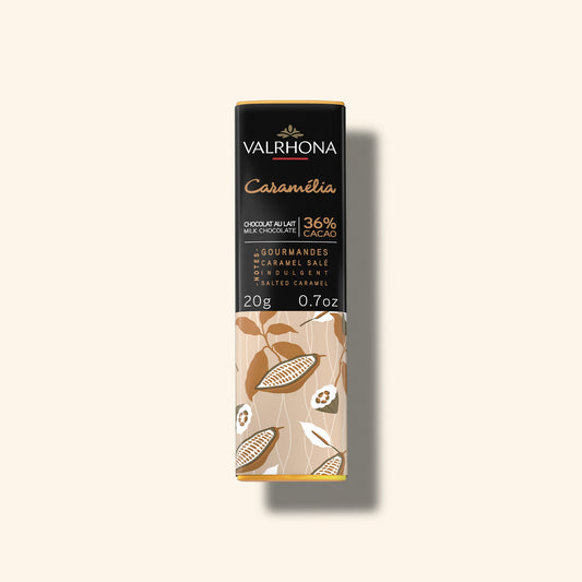 Mini Milk Chocolate Bars Caramelia 36 Percent Front Packaging