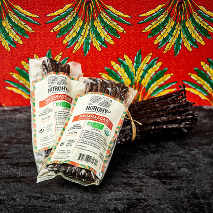 Organic Madagascar Vanilla Beans Bag With Beans