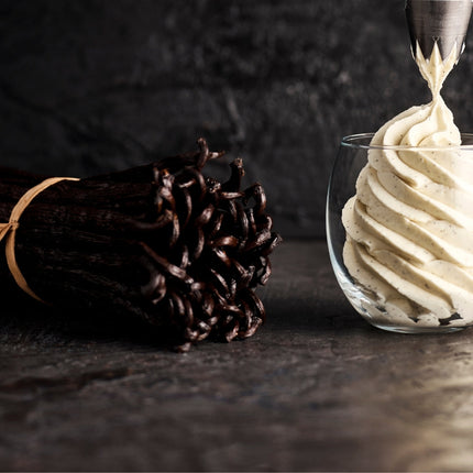 Pouring the best chocolate Komuntu in a bowl.