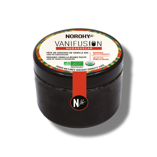 Organic Madagascar Vanilla Paste 17.64oz Main Image With Shadow
