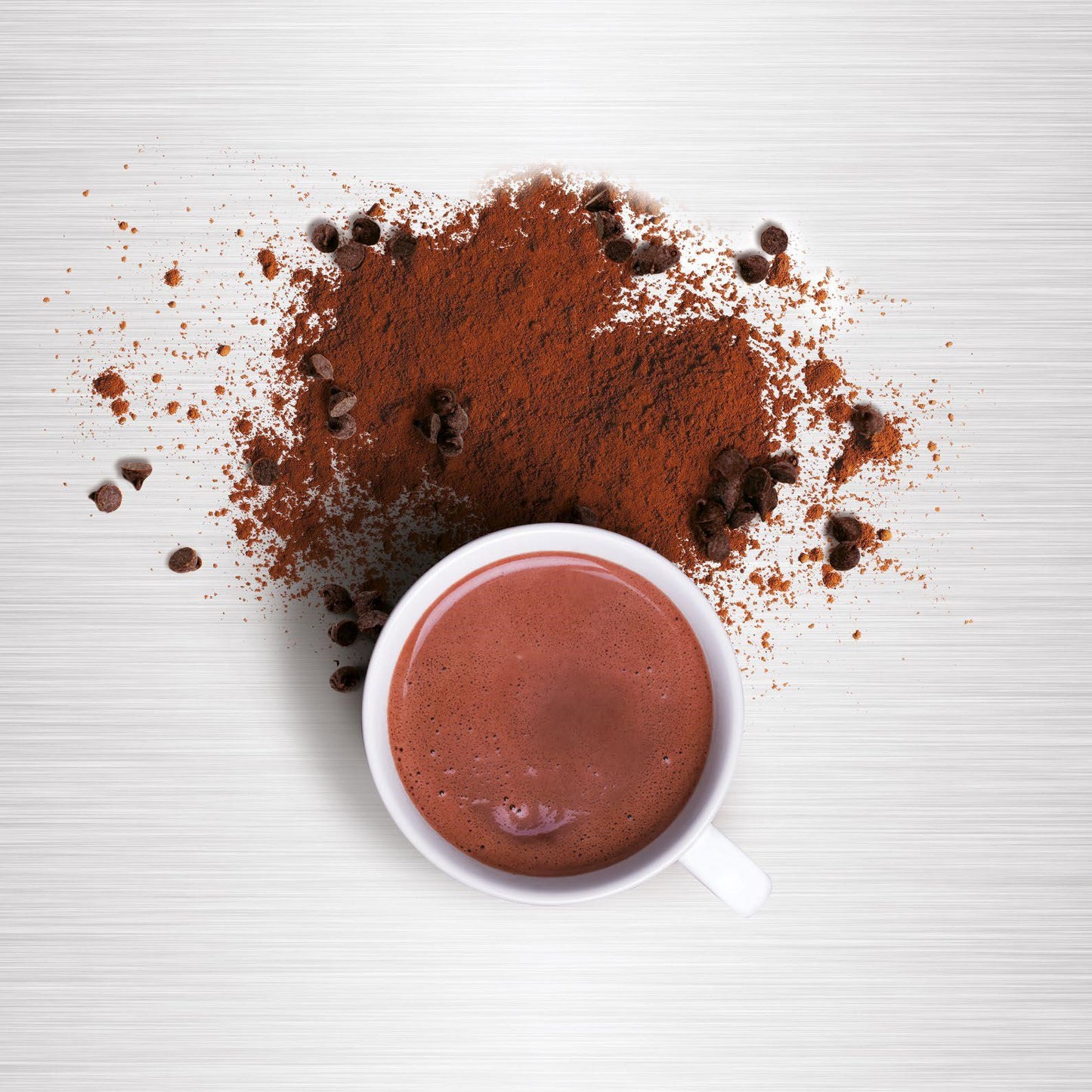 Premium Dark Hot Chocolate Mix 12oz Product Zoom