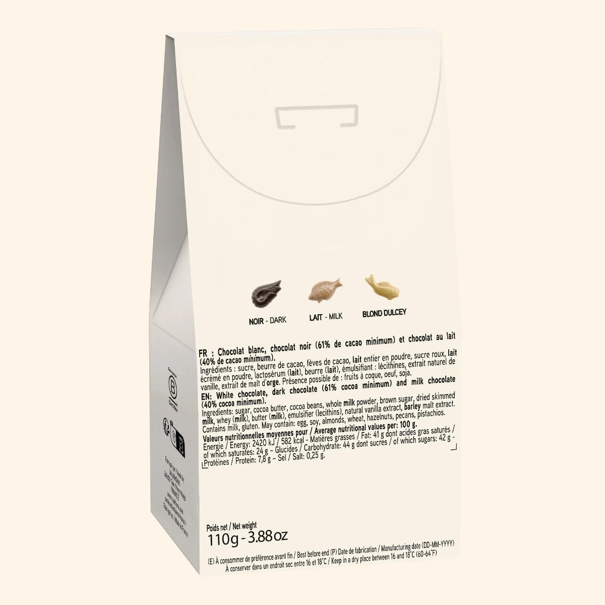 Easter Chocolate Treats Dark, Milk & Blond 3.88oz
