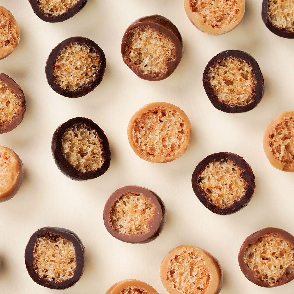 Holiday Gift Box: Dark, Milk & Dulcey Crispy Pearls – 5.6 oz