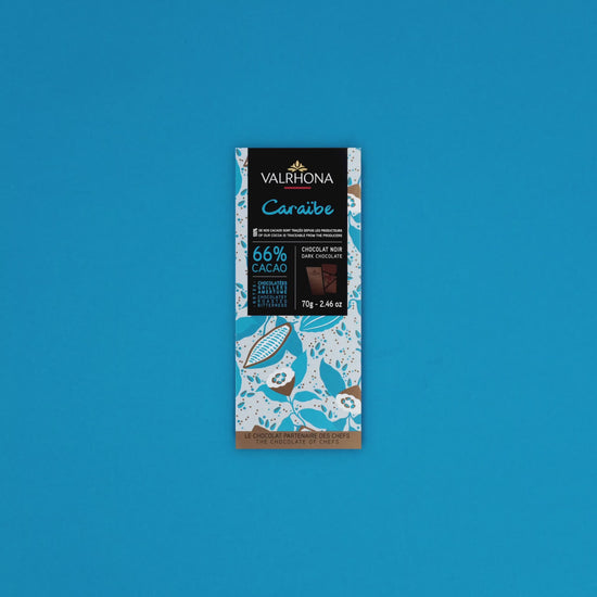 Dark Chocolate Bar Caraibe 66 Percent 2.46oz Stopmotion Video